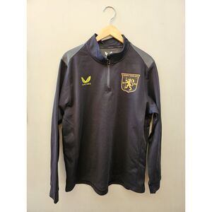 Crook Town AFC Quarter-Zip Pullover - Rare - Men's